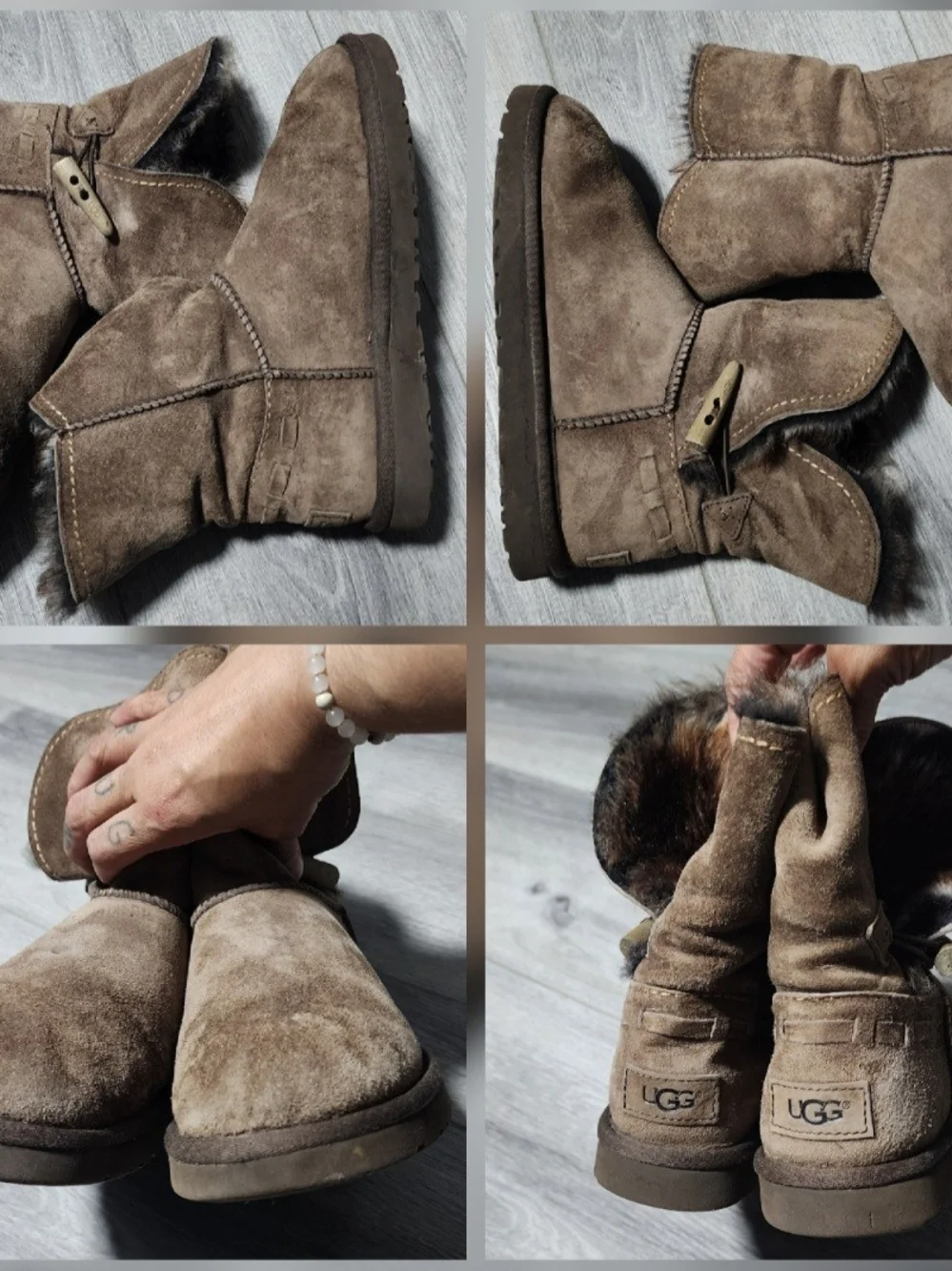 UGG brown suede